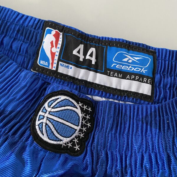 Short Bermuda Basquete NBA Orlando Magic - Shaquille O'Neal 32 - Classic 2000-01 - Reebok - Azul - Imagem 18