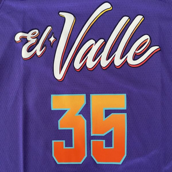 Camiseta Regata NBA Phoenix Suns Swingman Jersey - Kevin Durant 35 - City Edition Roxa 2024 Nike - Imagem 21