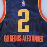 Camiseta Regata Basquete NBA Oklahoma City Thunder - 2 Shai Gilgeous-Alexander - City Edition 2024 Nike - Imagem 26