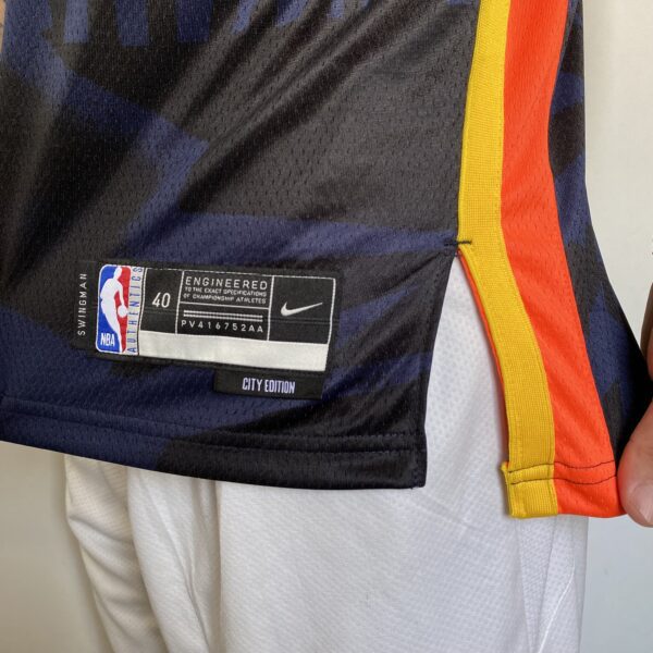 Camiseta Regata Basquete NBA Oklahoma City Thunder - 2 Shai Gilgeous-Alexander - City Edition 2024 Nike - Imagem 11