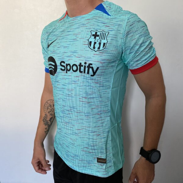 Camisa Barcelona Third Versão Jogador 2024 Nike - Imagem 11