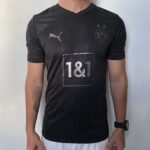 Camisa Borussia Dortmund Versão Jogador 2023-2024 All Black - Edição Especial Preta - Puma