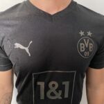 Camisa Borussia Dortmund Versão Jogador 2023-2024 All Black - Edição Especial Preta - Puma - Imagem 3