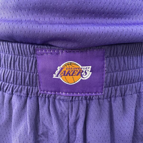 Short Bermuda NBA Los Angeles Lakers Statement Edition Roxa 2021 Jordan - Imagem 8