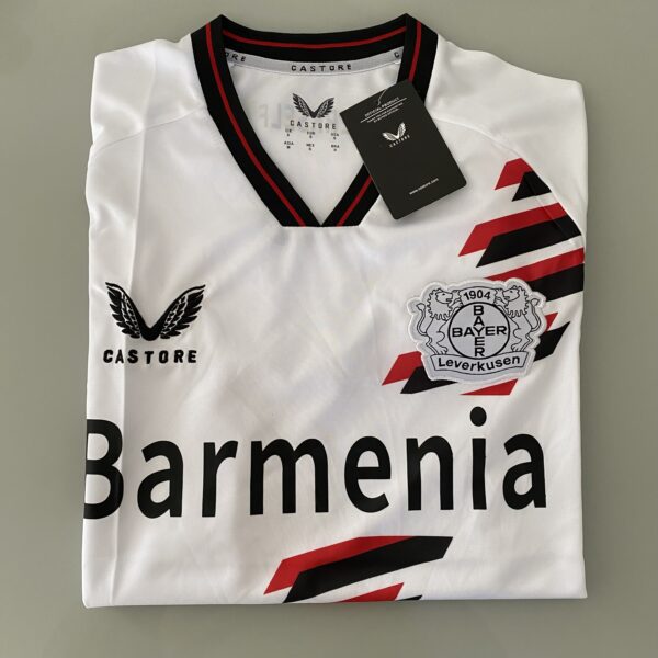 Camisa Bayer Leverkusen Away - Versão Torcedor 2024 - Branca - Castore - Imagem 17