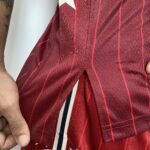 Kit Conjunto Camiseta Regata e Bermuda Short Basquete NBA All-Star Game Time Oeste 23 LeBron James Statement Edition Jordan Vermelho 2024 - Imagem 12