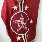 Kit Conjunto Camiseta Regata e Bermuda Short Basquete NBA All-Star Game Time Oeste 23 LeBron James Statement Edition Jordan Vermelho 2024 - Imagem 18