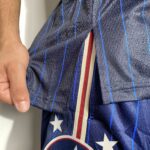 Kit Conjunto Camiseta Regata e Bermuda Short  Basquete NBA All-Star Game Time Leste 34 Giannis Antetokounmpo Statement Edition Jordan Azul 2024 - Imagem 9