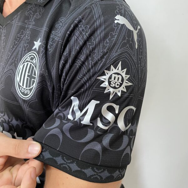 Camisa Milan Third Black Torcedor 2024 Puma Pleasures - Imagem 10