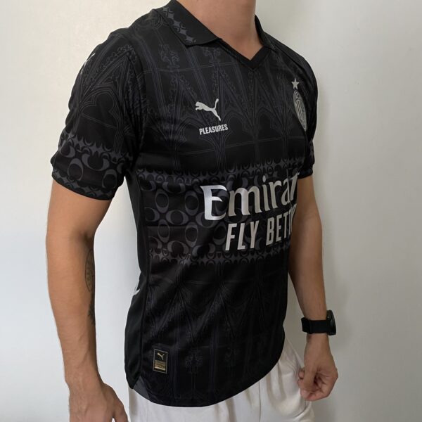 Camisa Milan Third Black Torcedor 2024 Puma Pleasures - Imagem 12