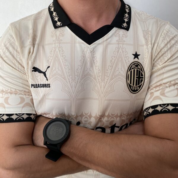 Camisa Milan Third Off White Torcedor 2024 Puma Pleasures - Imagem 7