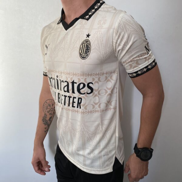 Camisa Milan Third Off White Torcedor 2024 Puma Pleasures - Imagem 10