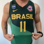 Camiseta Regata Basquete Brasil Gui Santos 11 Verde 2024 Nike - Imagem 7