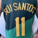 Camiseta Regata Basquete Brasil Gui Santos 11 Verde 2024 Nike - Imagem 14