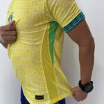 Camisa Brasil Seleção Brasileira Home Amarela Jogador Copa América 2024/25 Nike - Imagem 14