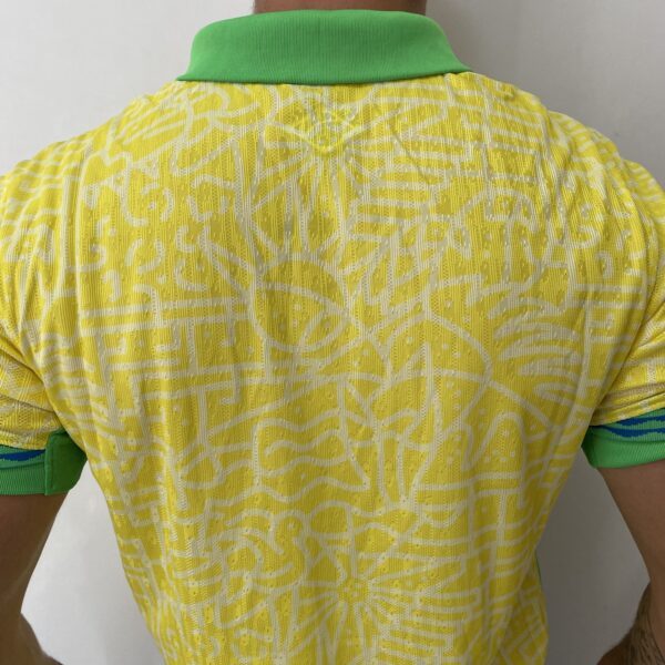 Camisa Brasil Seleção Brasileira Home Amarela Jogador Copa América 2024/25 Nike - Imagem 19