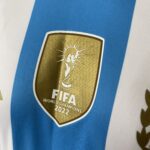 Camisa Seleção Argentina Home Patch Copa do Mundo Catar 2024/25 Adidas - Versão Jogador - Imagem 5