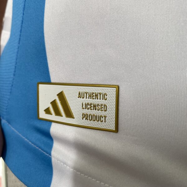 Camisa Seleção Argentina Home Patch Copa do Mundo Catar 2024/25 Adidas - Versão Jogador - Imagem 12