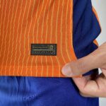 Camisa Seleção Holanda Home Versão Jogador EuroCopa 2024 Laranja Nike - Imagem 12