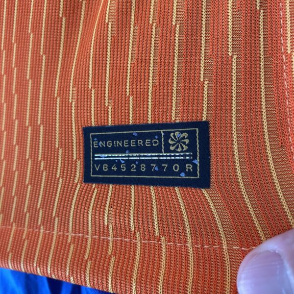 Camisa Seleção Holanda Home Versão Jogador EuroCopa 2024 Laranja Nike - Imagem 13