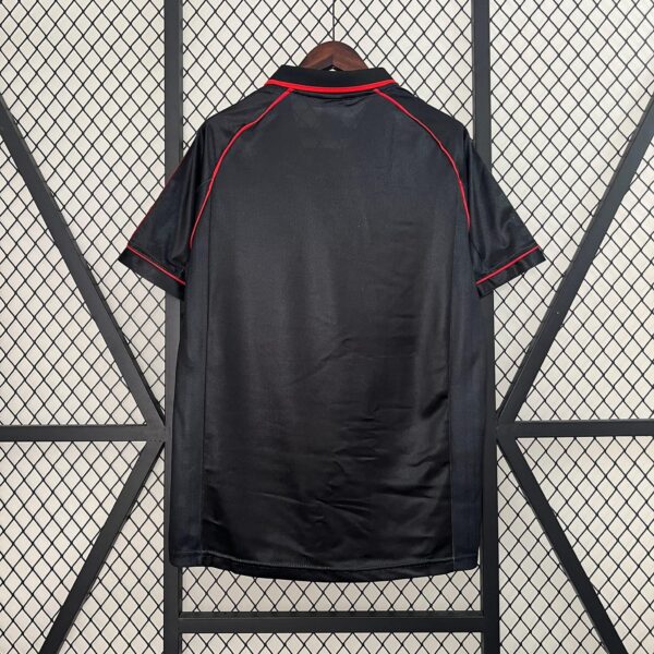 Camisa Retrô Milan Third 1998/1999 Adidas Preta - Imagem 2