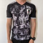 Camisa Seleção Japão - Edição Especial Versão Anime - Cavaleiros do Zodíaco - Tsubasa 10 - Versão Jogador 2022/23 Adidas - Preta