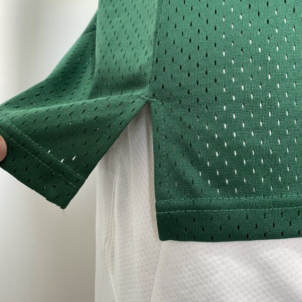 Camiseta Regata Basquete NBA Boston Celtics 34 Paul Pierce Mitchell & Ness Verde 2007/08 - Imagem 9