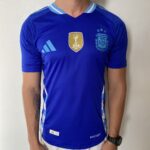 Camisa Seleção Argentina Away Patch Copa do Mundo Catar 2024/25 Adidas - Versão Jogador