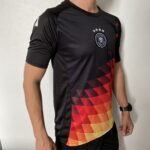 Camisa Seleção Alemanha Pré-Jogo 2024/25 - Torcedor Masculina - Preto Predominante - EuroCopa 2024 Adidas - Imagem 8