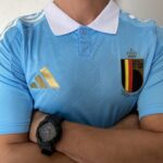 Camisa Seleção Bélgica Away Versão Jogador EuroCopa 2024/25 Adidas Azul