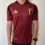 Camisa Seleção Bélgica Home Versão Jogador EuroCopa 2024/25 Adidas Vermelha - Imagem 2