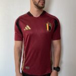 Camisa Seleção Bélgica Home Versão Jogador EuroCopa 2024/25 Adidas Vermelha - Imagem 3