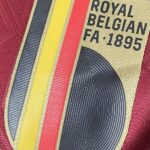 Camisa Seleção Bélgica Home Versão Jogador EuroCopa 2024/25 Adidas Vermelha - Imagem 5