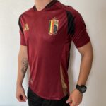 Camisa Seleção Bélgica Home Versão Jogador EuroCopa 2024/25 Adidas Vermelha - Imagem 8