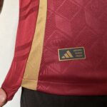 Camisa Seleção Bélgica Home Versão Jogador EuroCopa 2024/25 Adidas Vermelha - Imagem 11