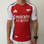 Camisa Arsenal Home Versão Jogador 24/2025 Vermelha Adidas