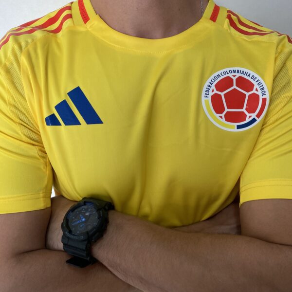 Camisa Seleção Colômbia Home Versão Jogador Copa América 2024/25 Amarela Adidas - Imagem 6