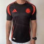 Camisa Seleção Colômbia Away Versão Jogador Copa América 2024/25 Preta Adidas
