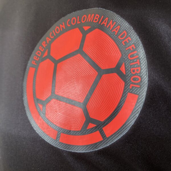 Camisa Seleção Colômbia Away Versão Jogador Copa América 2024/25 Preta Adidas - Imagem 3