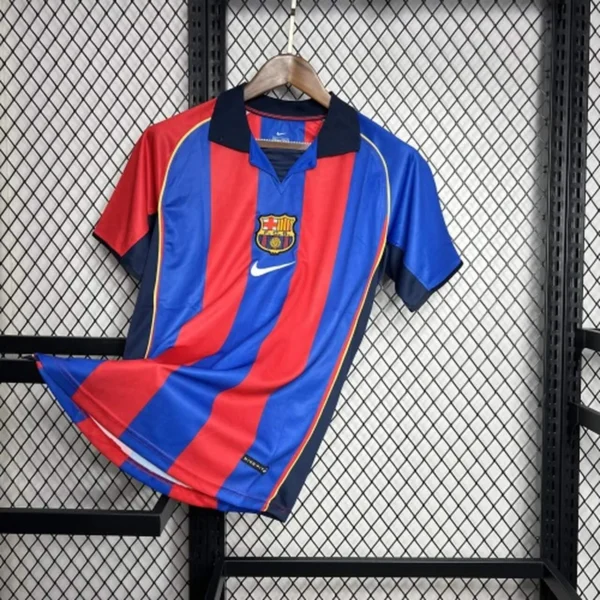 Camisa Retrô Barcelona Home Torcedor 2001/02 Nike - Imagem 2