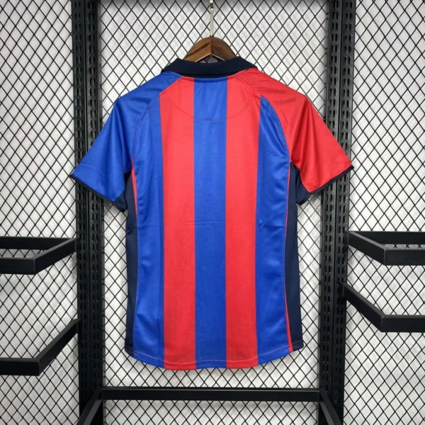 Camisa Retrô Barcelona Home Torcedor 2001/02 Nike - Imagem 4