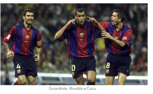 Camisa Retrô Barcelona Home Torcedor 2001/02 Nike - Imagem 5