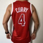 Camiseta Regata Basquete USA EUA Seleção Estados Unidos Olimpíadas Paris 2024 Stephen Curry 4 Vermelha Nike - Imagem 14
