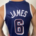 Camiseta Regata Basquete USA EUA Seleção Estados Unidos Olimpíadas Paris 2024 Azul Nike - Imagem 60