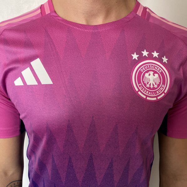 Camisa Seleção Alemanha Away Versão Jogador EuroCopa 2024/25 Adidas Roxa - Imagem 4