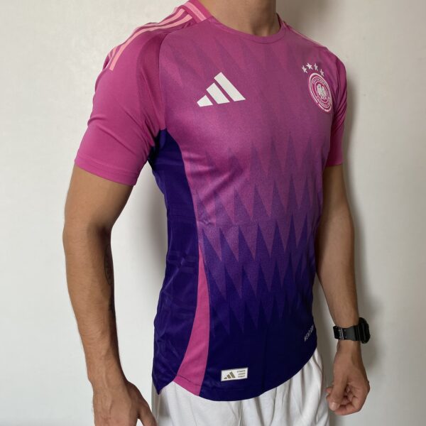 Camisa Seleção Alemanha Away Versão Jogador EuroCopa 2024/25 Adidas Roxa - Imagem 8