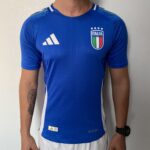 Camisa Seleção Itália Home Versão Jogador EuroCopa 2024 Azul Adidas
