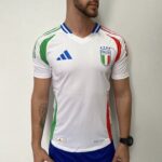 Camisa Seleção Itália Away Versão Jogador EuroCopa 2024 Branca Adidas - Imagem 2