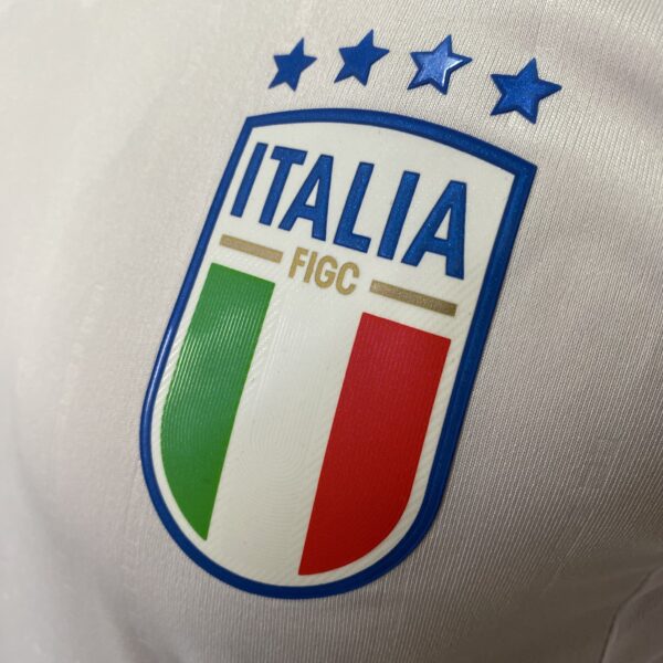 Camisa Seleção Itália Away Versão Jogador EuroCopa 2024 Branca Adidas - Imagem 4
