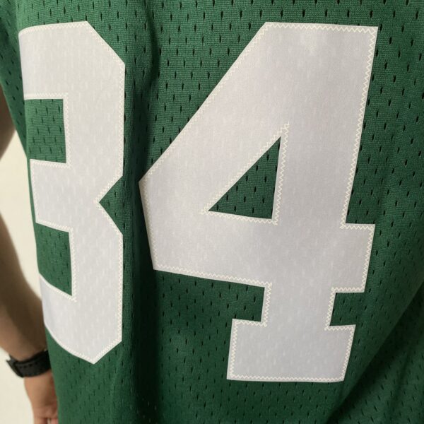 Camiseta Regata Basquete NBA Boston Celtics 34 Paul Pierce Mitchell & Ness Verde 2007/08 - Imagem 13